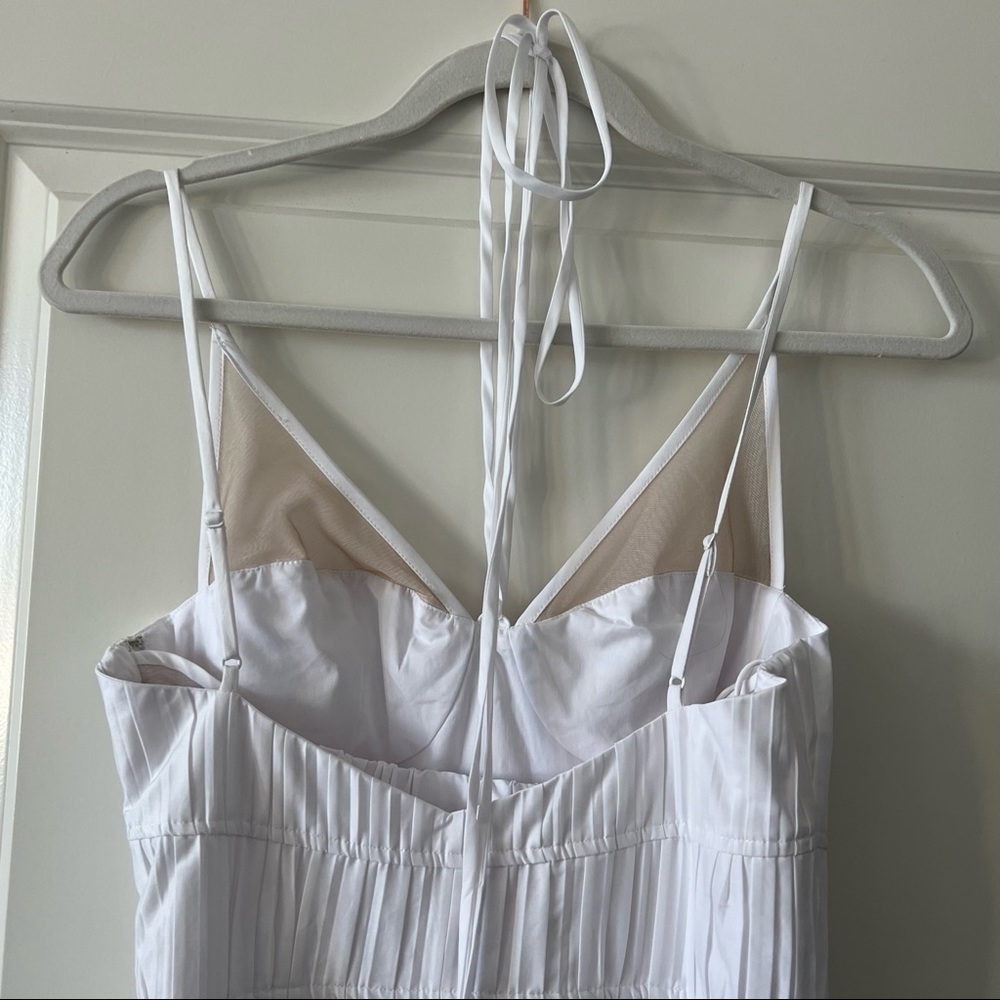 Indy Cotton Blend Plissé Maxi Dress - Picture 11 of 13